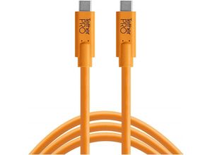 0818307014435 - Tether Tools USB-Kabel USB-C® Stecker USB-C® Stecker 460 m Orange CUC15-ORG