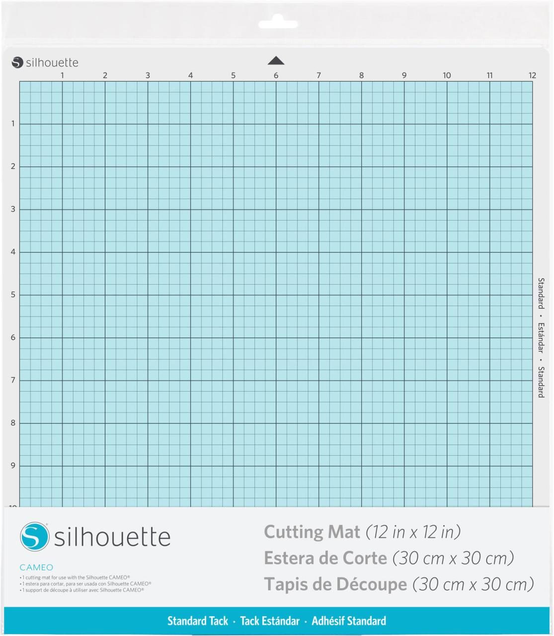 0819177026528 - CUT-MAT-12-3T Schneidematte für Schneideplotter normal klebend 305 x 305 mm 0819177026528 Silhouette