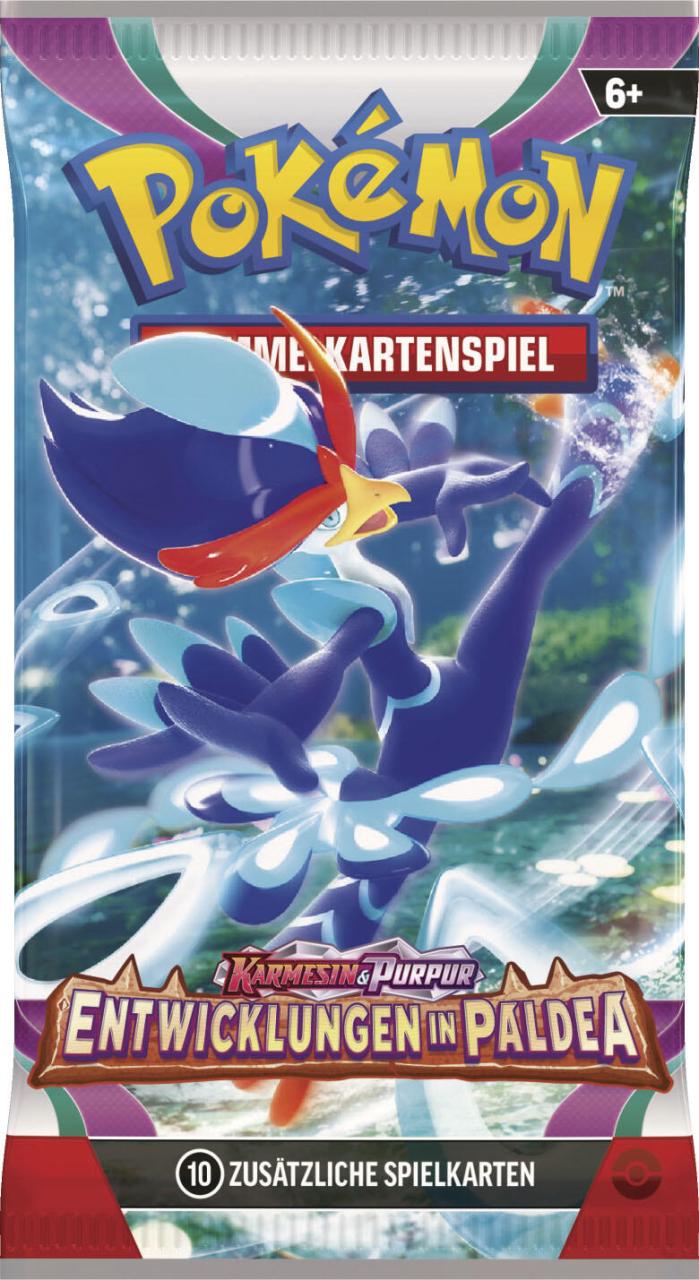 0820650455834 - Pokémon Karmesin & Purpur 02 Booster Kartenspiel 0820650455834 A