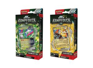 0820650459061 - Pokémon Ex-Kampfdeck Eisenblatt-ex oder Kapu-Riki-ex 1 Pack