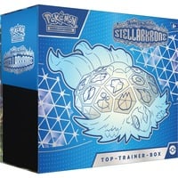 0820650459443 - Pokémon-TCG Karmesin & Purpur – Stellarkrone Top Trainer Box Sammelkarten