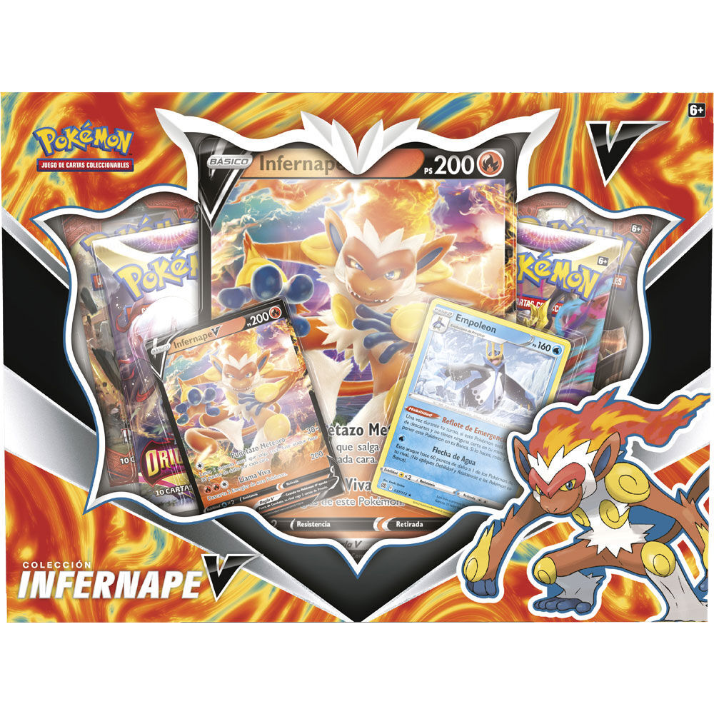 0820650503207 - Spielkartenbox Spanish Pokemon Infernape V