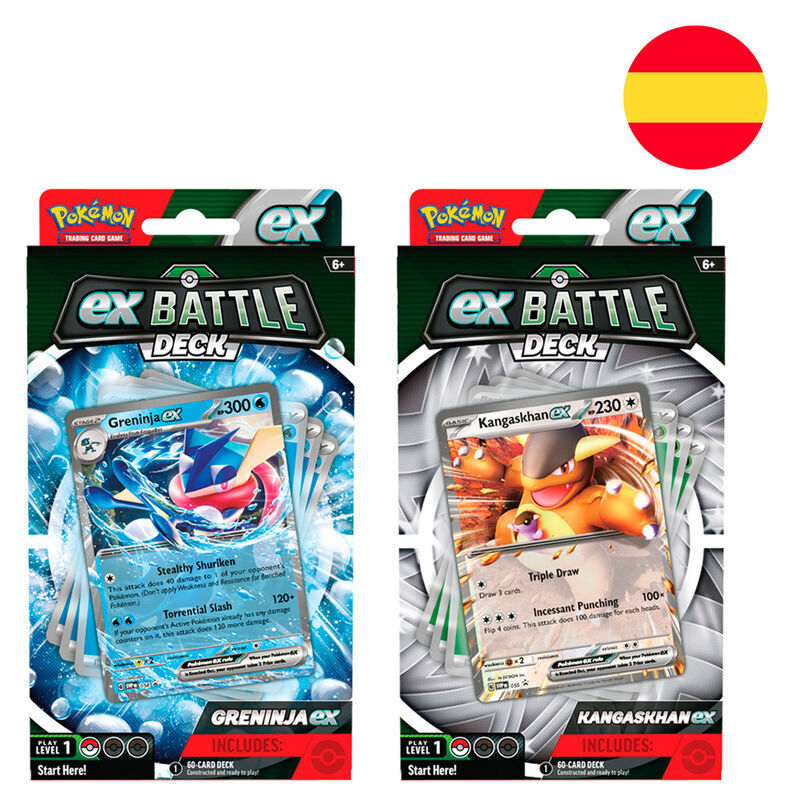 0820650503788 - Sammelkarten Spiele Pokemon Greninja & Kangaskhan deck