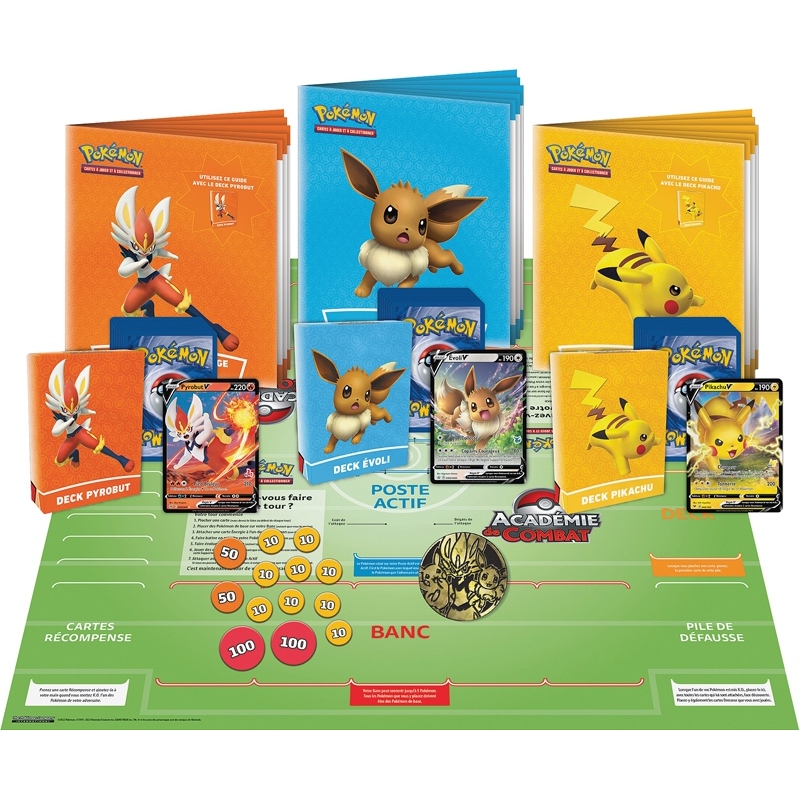 0820650554247 - Brettspielset Pokémon Akademie v2 Editions