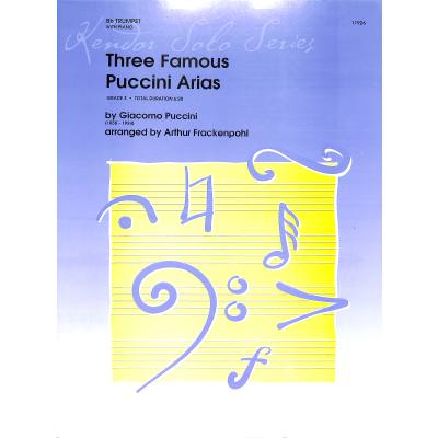 0822795119268 - 3 Famous Arias