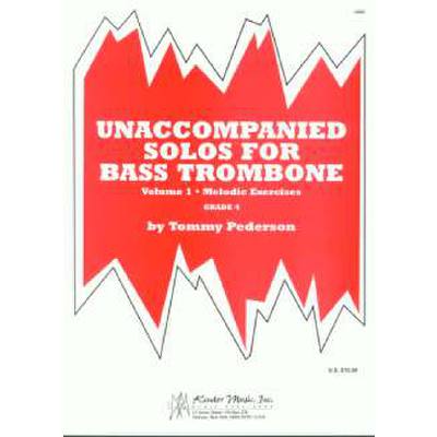 0822795128000 - Unaccompanied solos for bass trombone 1