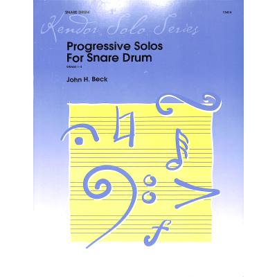 0822795134162 - Progressive solos for snare drum