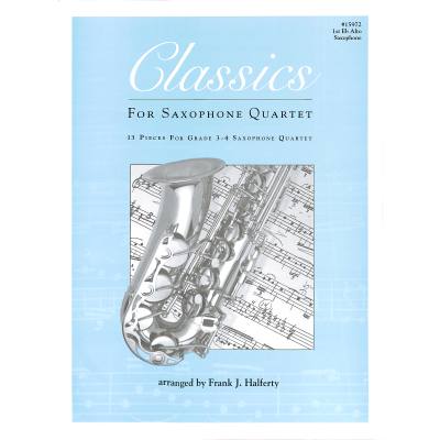 0822795159721 - Classics for Saxophone Quartet