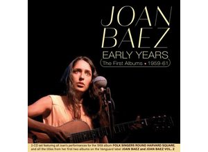 0824046341220 - Early Years-The First Albums 1959-61 - Joan Baez (CD)