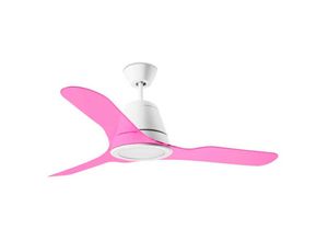 0824228539650 - Leds-c4 - Deckenventilator Tiga Pink 132 cm mit led Beleuchtung