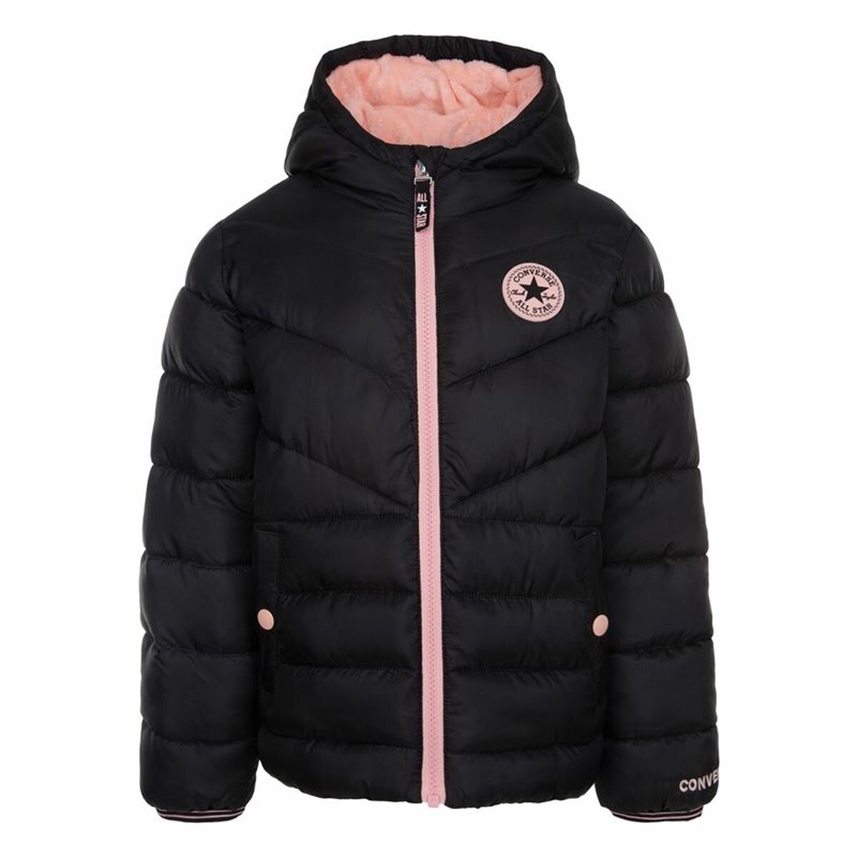 0825663602824 - Jacke Für Kinder Solid Mdwt Puffer Schwarz 0825663602824 - Jacke Für Kinder Solid Mdwt Puffer Schwarz