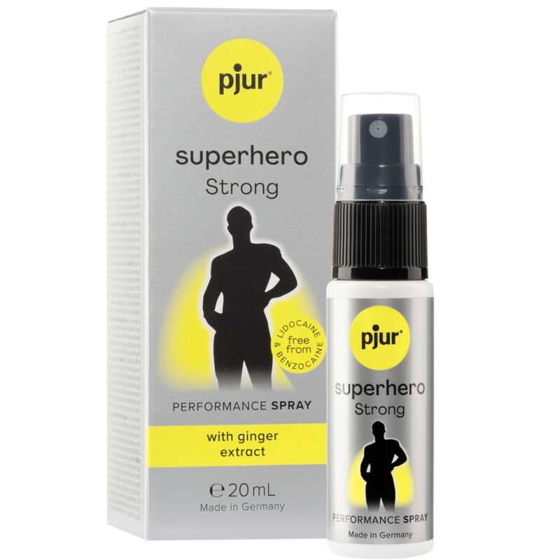 0827160113131 - PJUR - SUPERHERO STRONG RETARDANT SPRAY 20 ML