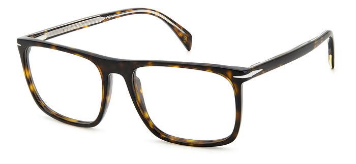 0827886011513 - Herren DB 1108 086 Rahmen von BRILLEN Acetat Havanna  Quadratisch