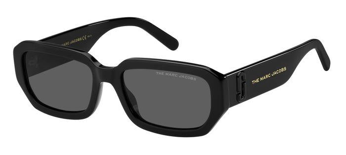 0827886043286 - Damen MARC 614 S 807 IR Gläser SONNENBRILLEN Plastik Schwarz Grau Quadratisch 0827886043286 - Damen MARC 614 S 807 IR Gläser SONNENBRILLEN Plastik Schwarz Grau Quadratisch