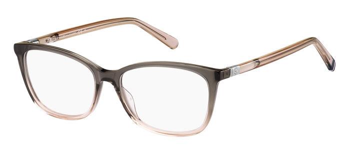 0827886063093 - Damen TH 1965 2M0 Rahmen von BRILLEN Acetat Grau schattiert  Quadratisch