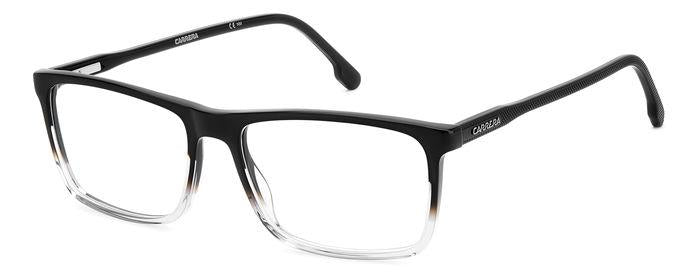 0827886070718 - Herren CARRERA 225 08A Rahmen von BRILLEN Acetat Schwarz Grau  Quadratisch