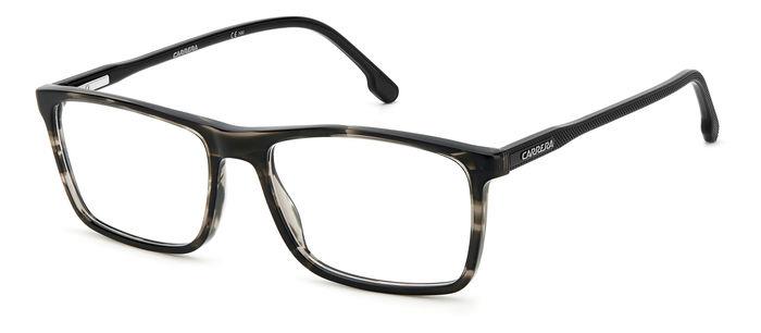 0827886070732 - Herren CARRERA 225 2W8 Rahmen von BRILLEN Acetat Grau Honig  Quadratisch