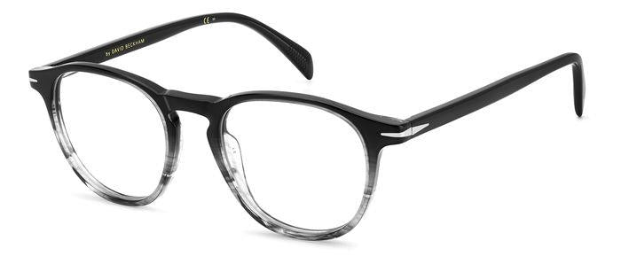 0827886072637 - Herren DB 1018 37n Rahmen von BRILLEN Acetat Schwarzhorn  Rund