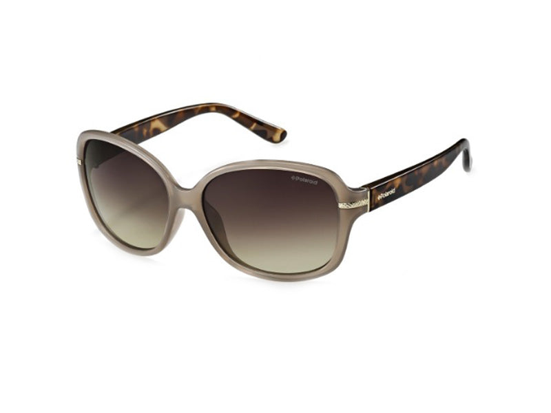 0827886192861 - Damen P8419 10A LA Gläser SONNENBRILLEN Plastik Beige  Quadratisch Polarisiert