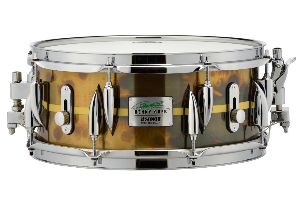 0829193719694 - Sonor - Benny Greb Snare 20 13x575 Vintage Brass