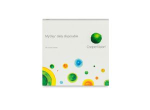 0829196393440 - CooperVision MyDay (90er Packung) Tageslinsen (025 dpt & BC 84) mit UV-Schutz