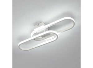 0831175476297 - AISKDAN Moderne LED Deckenleuchte 32W 3600LM - 50cm Acryl Lampe Kaltes Weißes Licht 6500K Ideal für Wohnzimmer Schlafzimmer Küche Badezimmer