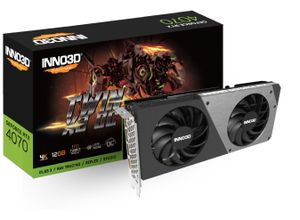 0835168003163 - Inno 3D Grafikkarte Nvidia GeForce RTX 4070 12 GB GDDR6X-RAM PCIe x16 HDMI® DisplayPort Übertaktet   Overclocked