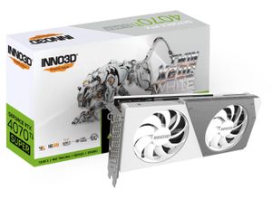 0835168003866 - INNO3D Grafikkarte GEFORCE RTX 4070 Ti SUPER TWIN X2 OC WHITE Grafikkarten neutral nicht definiert Grafikkarten