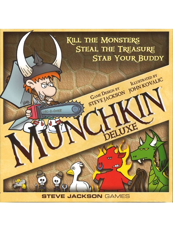 0837654320976 - Steve Jackson Games - Munchkin Deluxe