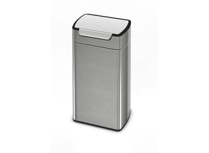 0838810015590 - simplehuman Touch-Abfallsammler Edelstahl matt Volumen 30 l HxBxT 710 x 390 x 290 mm