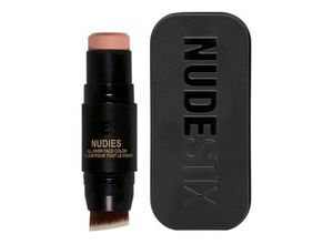 0839174010207 - - Nudies Matte Blush - Blush-stick Mit Doppelspitze - Bare Back (7 G)