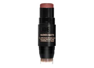 0839174010504 - - Nudies Matte Bronzer - Contouring-stick Mit Doppelspitze - nudies Matt Bronze - Sunkissed Cool