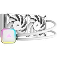 0840006600282 - CORSAIR CPU Kühler iCUE H100i RGB ELITE - White Computer-Kühler weiß Weitere PC-Komponenten