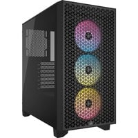 0840006610854 - 3000D RGB AIRFLOW TG - Black - Gehäuse - Miditower - Schwarz