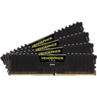 0840006612612 - Vengeance LPX DDR4-3600 - 32GB - CL18 - Quad-Kanal (4 Stück) - Unterstützt Intel XMP - Schwarz