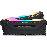 0840006616788 - Vengeance RGB PRO DDR4-3200 - 16GB - CL16 - Dual Channel (2 Stück) - Unterstützt Intel XMP - Schwarz mit RGB