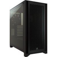 0840006621904 - 4000D Airflow schwarz Midi Tower ATX Gaming Gehäuse TG Seitenfenster