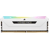 0840006632160 - Vengeance RGB PRO SL DDR4-3200 - 32GB - CL16 - Quad-Kanal (4 Stück) - Unterstützt Intel XMP - Weiß mit RGB