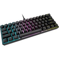 0840006635758 - CORSAIR Gaming K65 RGB MINI 60% - Tastatur - Hintergrundbeleuchtung - USB - Deutsch - Tastenschalter CHERRY MX Speed