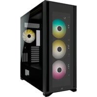 0840006639435 - CORSAIR PC-Gehäuse iCUE 7000X RGB Computergehäuse schwarz Computer-Gehäuse