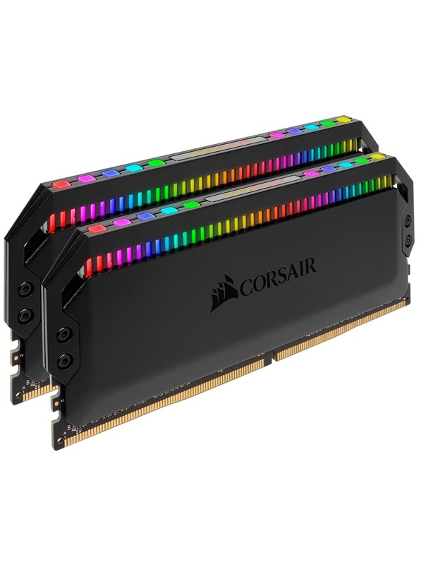 0840006641179 - Dominator Platinum RGB DDR4-3200 - 16GB - CL16 - Dual Channel (2 Stück) - Unterstützt Intel XMP - Schwarz mit RGB