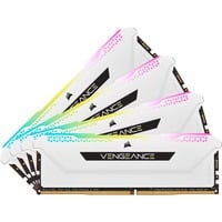 0840006643272 - Vengeance RGB PRO SL DDR4-3600 - 32GB - CL18 - Quad-Kanal (4 Stück) - Unterstützt Intel XMP - Weiß mit RGB