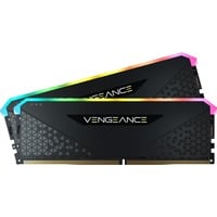 0840006648994 - Vengeance RGB RS DDR4-3600 - 16GB - CL18 - Dual Channel (2 Stück) - AMD Optimized AMD optimiert - Schwarz mit RGB