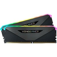 0840006650553 - Vengeance RGB RT DDR4-3200 - 32GB - CL16 - Dual Channel (2 Stück) - AMD Optimized AMD optimiert - Schwarz mit RGB