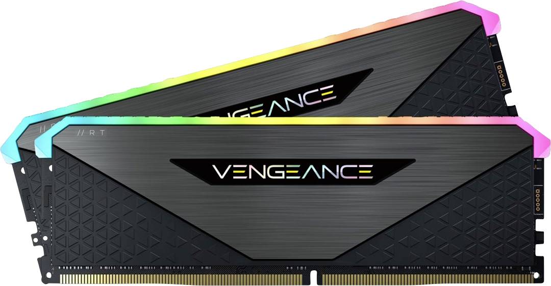 0840006650584 - Vengeance RGB RT DDR4-3600 - 32GB - CL18 - Dual Channel (2 Stück) - AMD Optimized AMD optimiert - Schwarz mit RGB