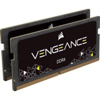 0840006652816 - Vengeance DDR4 Laptop-Arbeitsspeicher Kit DDR4 64 GB 2 x 32 GB Non-ECC 3200 MHz 260pin SO-DIMM CL22-22-22-53 CMSX64GX4M2A3200C22