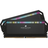 0840006660774 - CORSAIR Arbeitsspeicher DOMINATOR PLATINUM RGB DDR5 6000 32GB (2x16GB) RGB Beleuchtung ICUE Intel optimiert Gr 2 x 16GB 6000 MHz schwarz (eh13)