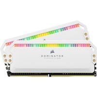 0840006662396 - Dominator Platinum RGB DDR5-5200 - 32GB - CL40 - Dual Channel (2 Stück) - Unterstützt Intel XMP - Weiß mit RGB