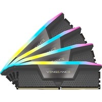 0840006665427 - Vengeance RGB DDR5-6200 - 64GB - CL32 - Quad-Kanal (4 Stück) - Unterstützt Intel XMP - Schwarz mit RGB