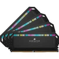 0840006665489 - Dominator Platinum RGB DDR5-6200 - 64GB - CL32 - Quad-Kanal (4 Stück) - Unterstützt Intel XMP - Schwarz mit RGB